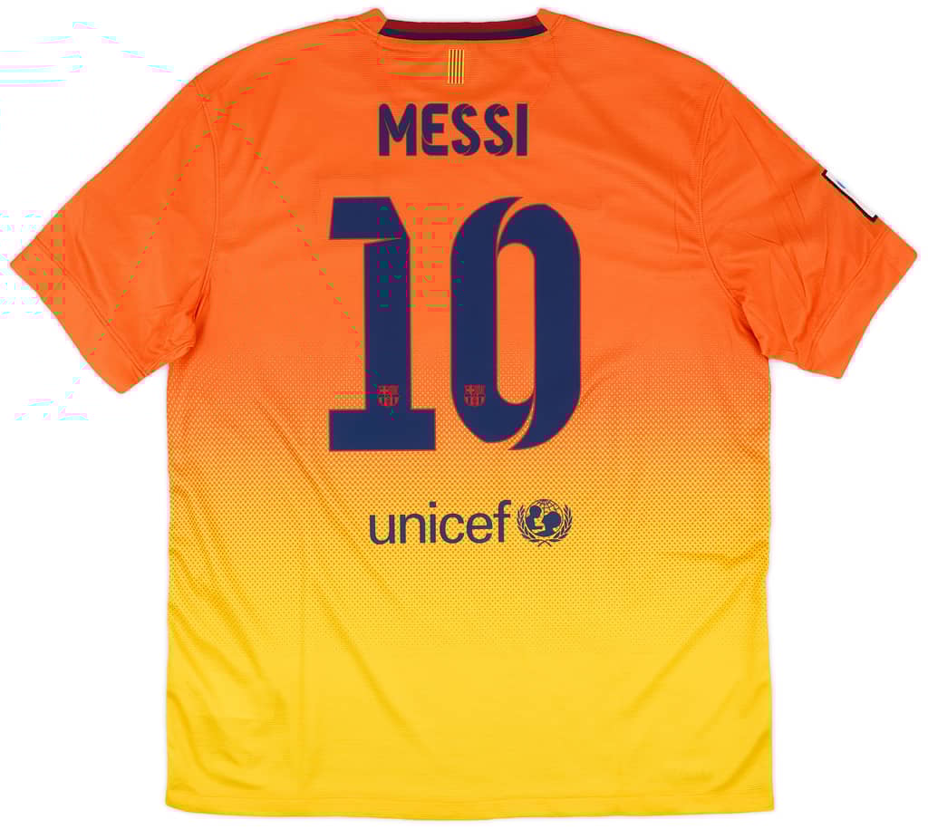 2012-13 Barcelona Away Shirt Messi #10 (S)