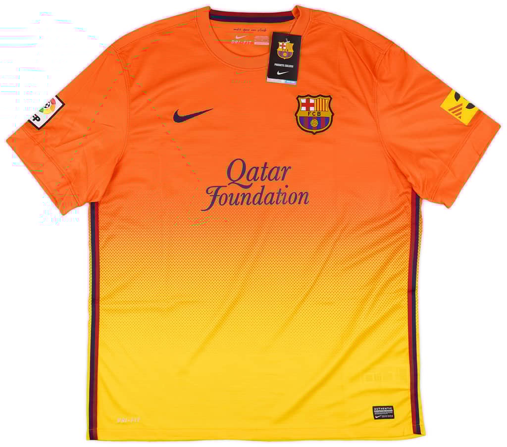 2012-13 Barcelona Away Shirt Messi #10 (S)