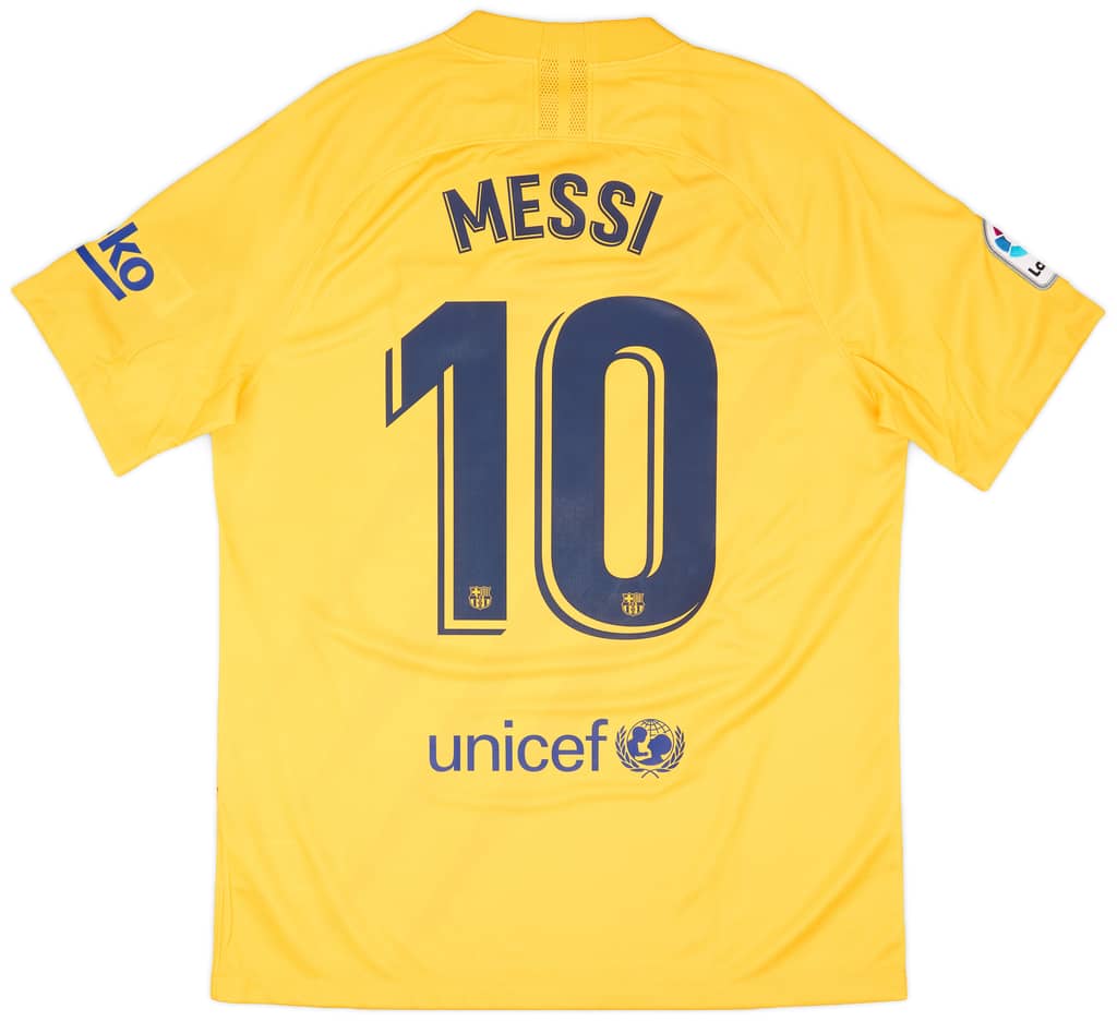 2019-20 Barcelona 'Senyera' Fourth Shirt Messi #10
