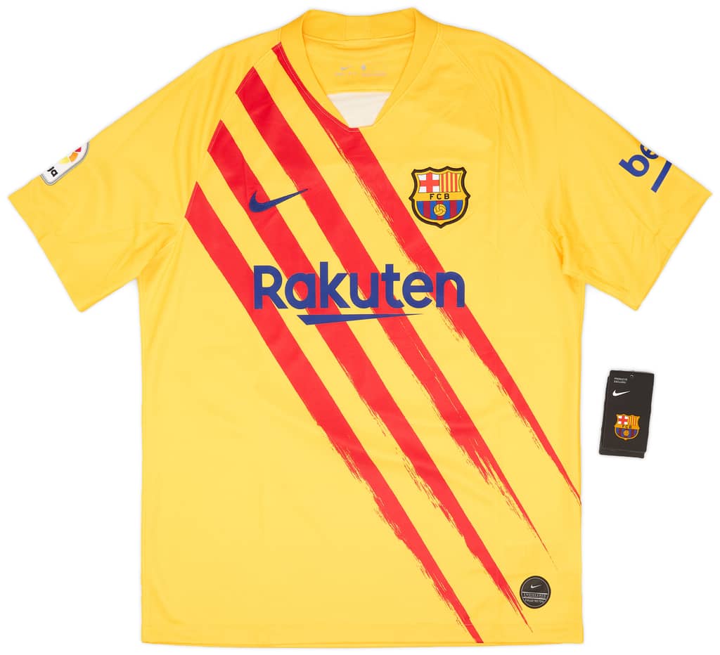 2019-20 Barcelona 'Senyera' Fourth Shirt Messi #10