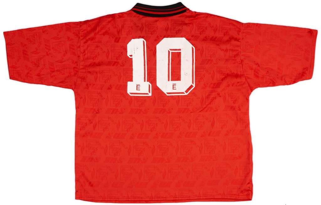 1995-96 Barrow Away Shirt #10 - 7/10 - (XL)