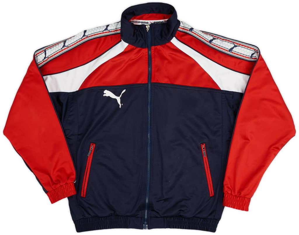 1996-98 Atletico Madrid Puma Track Jacket - 9/10 - (M)