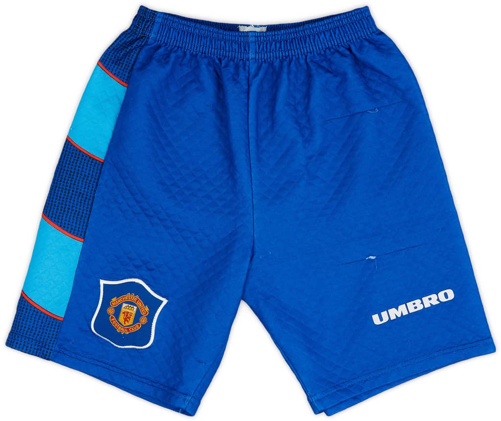 1995-96 Manchester United GK Shorts - 7/10 - (S)