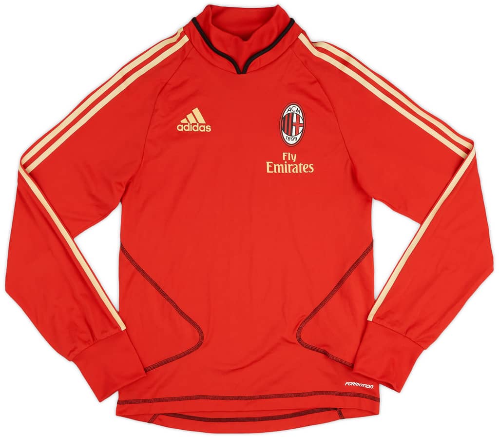 2010-11 AC Milan adidas Fomotion Training L/S Top - 9/10 - (XS)