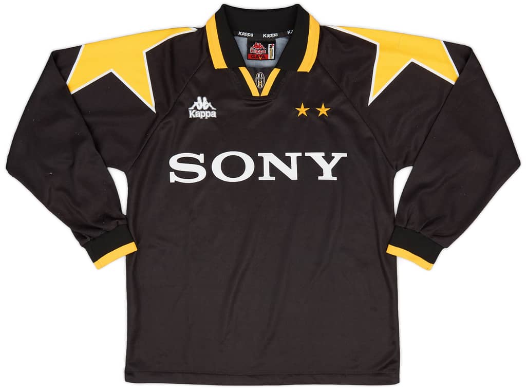 1995-96 Juventus Third L/S Shirt - 8/10 - (S)