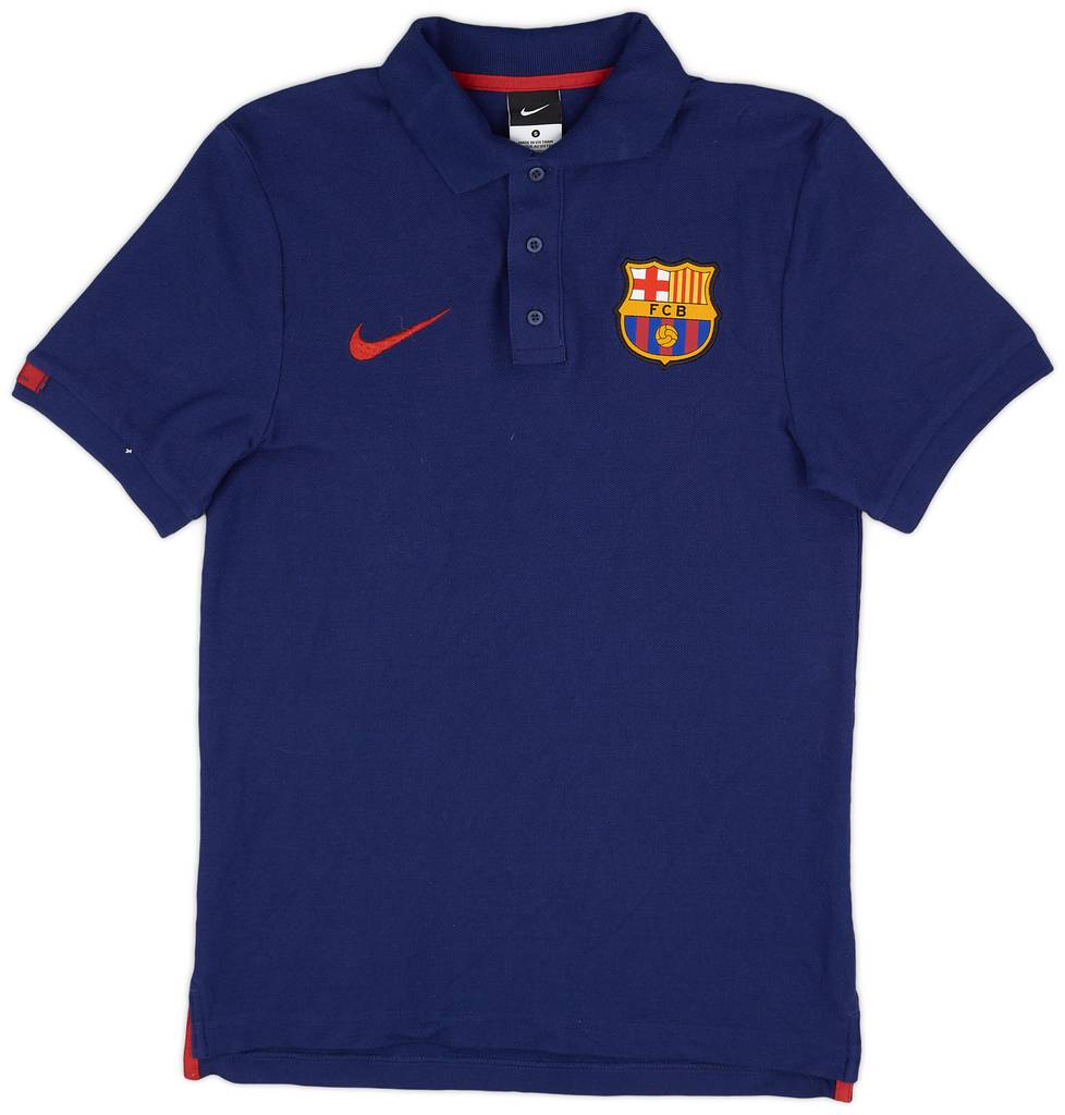 2015-16 Barcelona Nike Polo Shirt - 9/10 - (S)