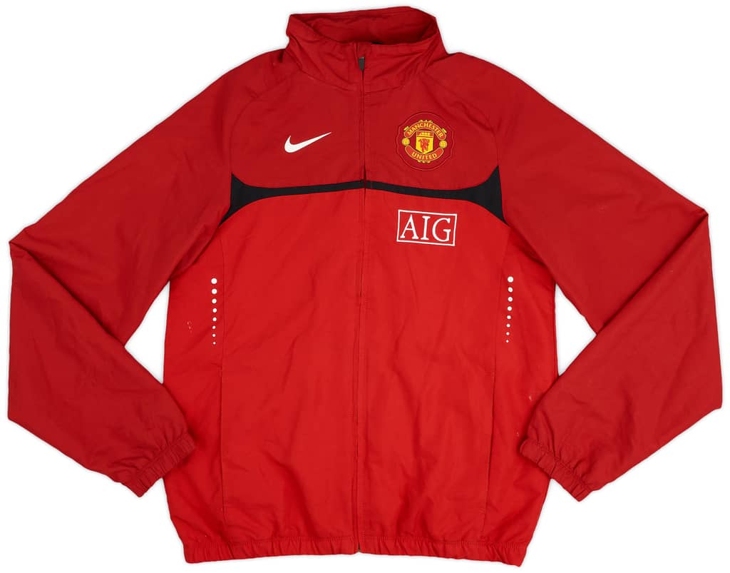 2010-11 Manchester United Nike Track Jacket - 7/10 - (S)