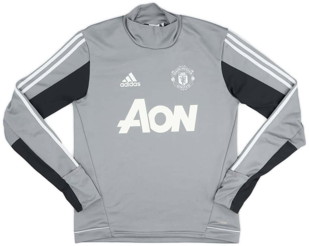 2017-18 Manchester United adidas Training Top - 9/10 - (S)