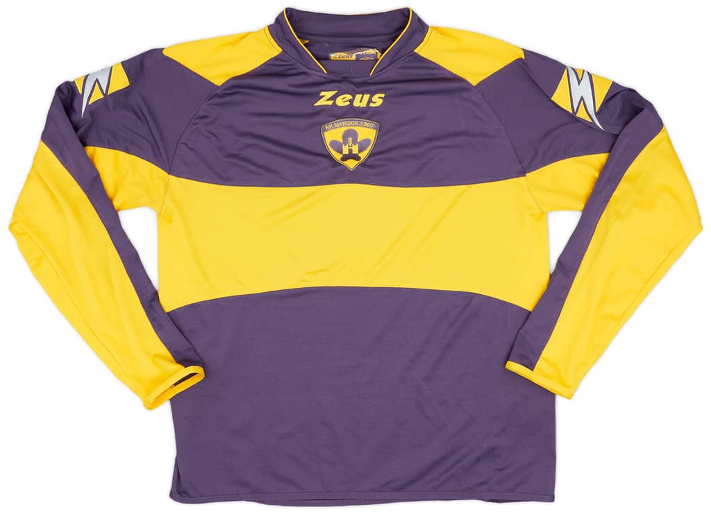 2009-10 NK Maribor Home L/S Shirt - 6/10 - (M)