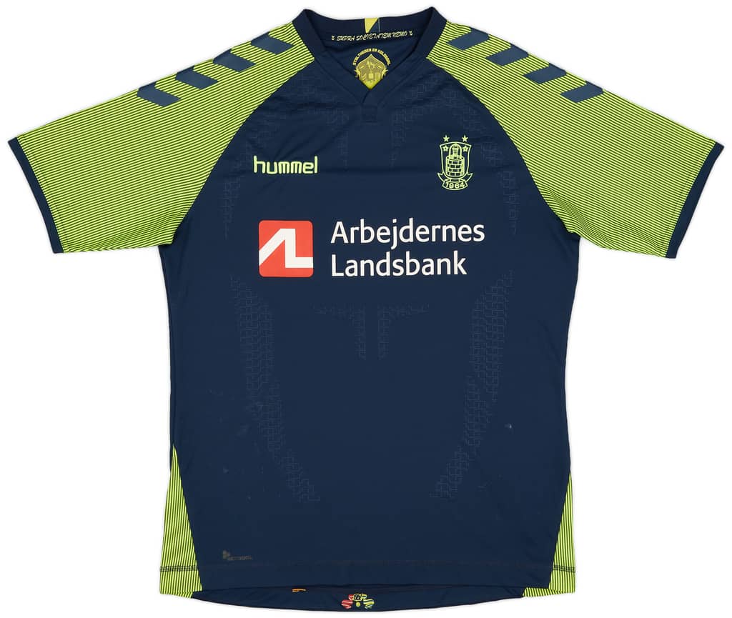 2017-18 Brondby Away Shirt - 6/10 - (XL)