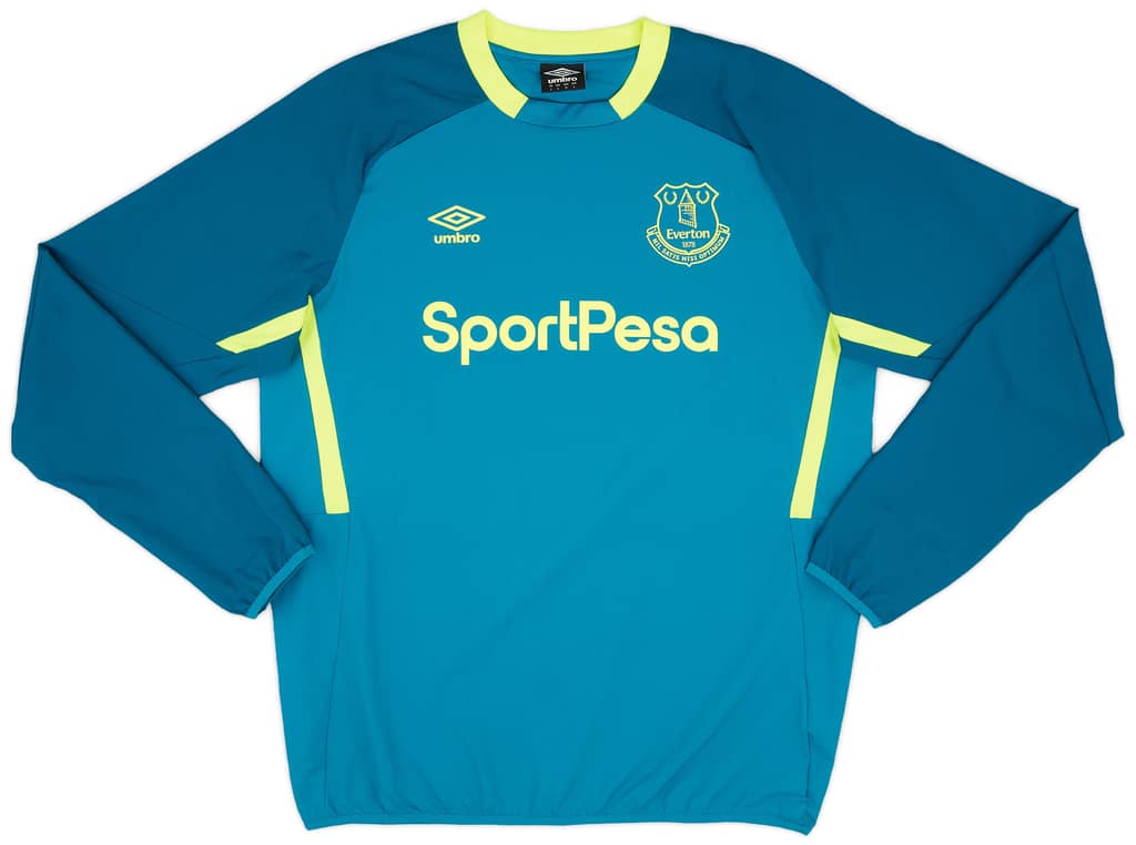 2019-20 Everton Umbro Drill Top - 9/10 - (L)