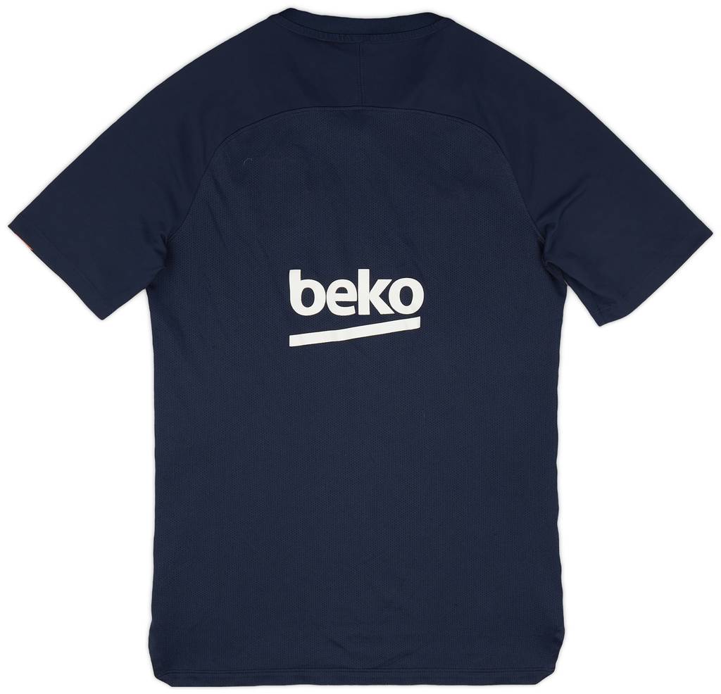 2018-19 Barcelona Nike Training Shirt - 8/10 - (S)
