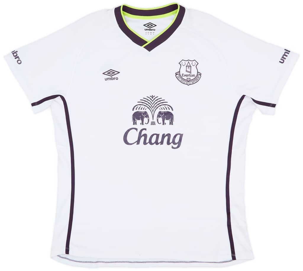 2014-15 Everton Third Shirt Baines #3 - 7/10 - (XL)