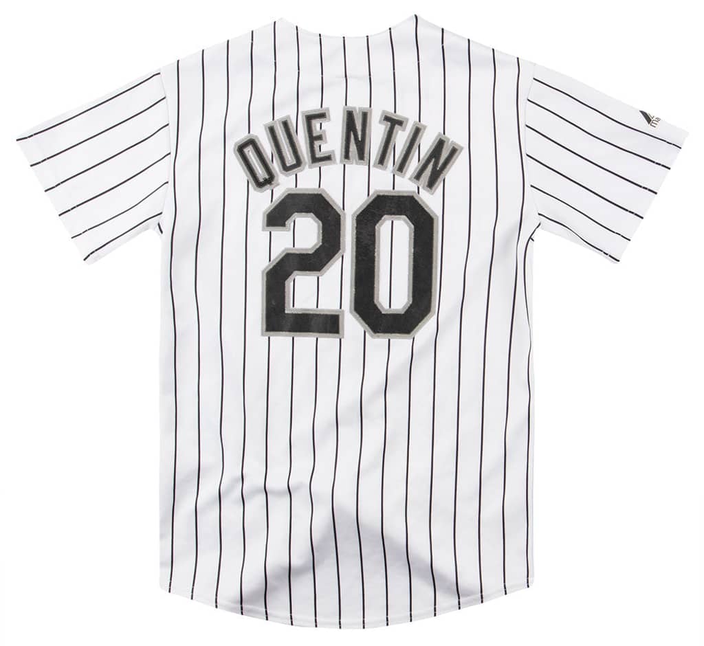 2009-11 Chicago White Sox Quentin #20 Majestic Jersey (Home) Y