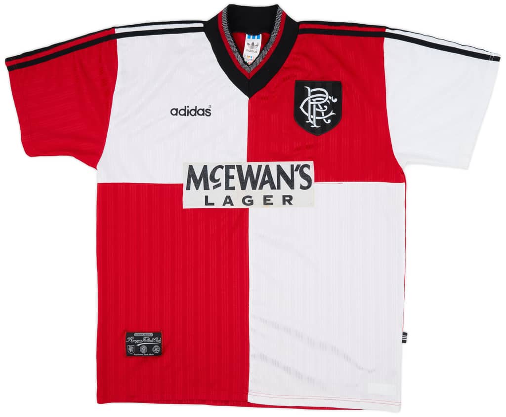 1996-97 Rangers Away Shirt - 8/10 - (XL)