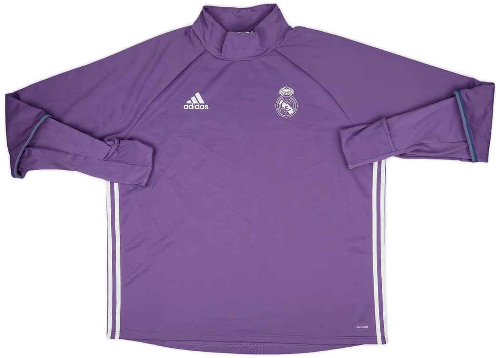 2016-17 Real Madrid adidas Drill Top - 9/10 - (XXL)