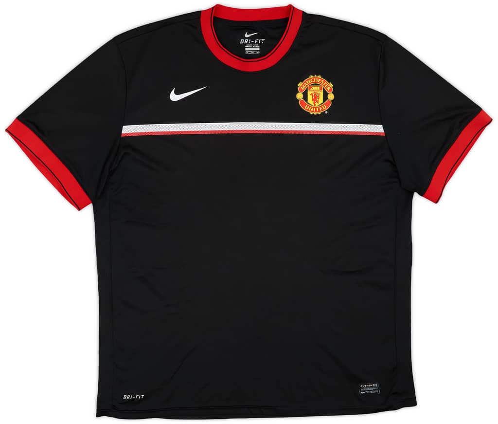 2011-12 Manchester United Nike Training Shirt - 8/10 - (XXL)
