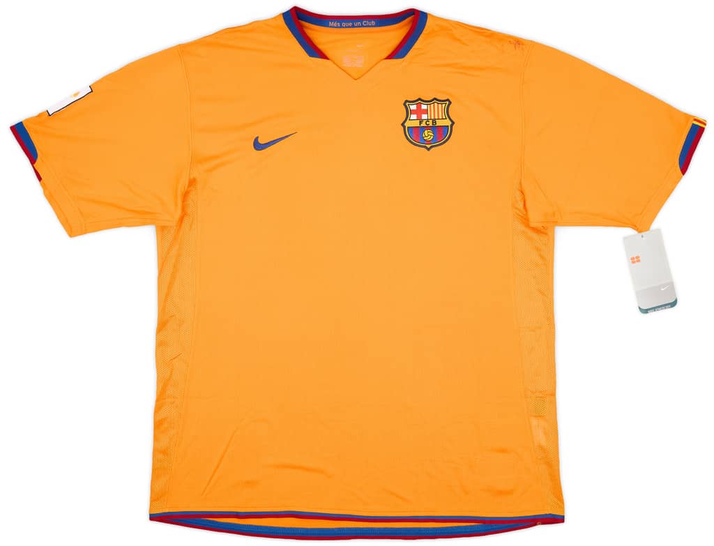 2006-08 Barcelona Away Shirt Messi #19 (L)