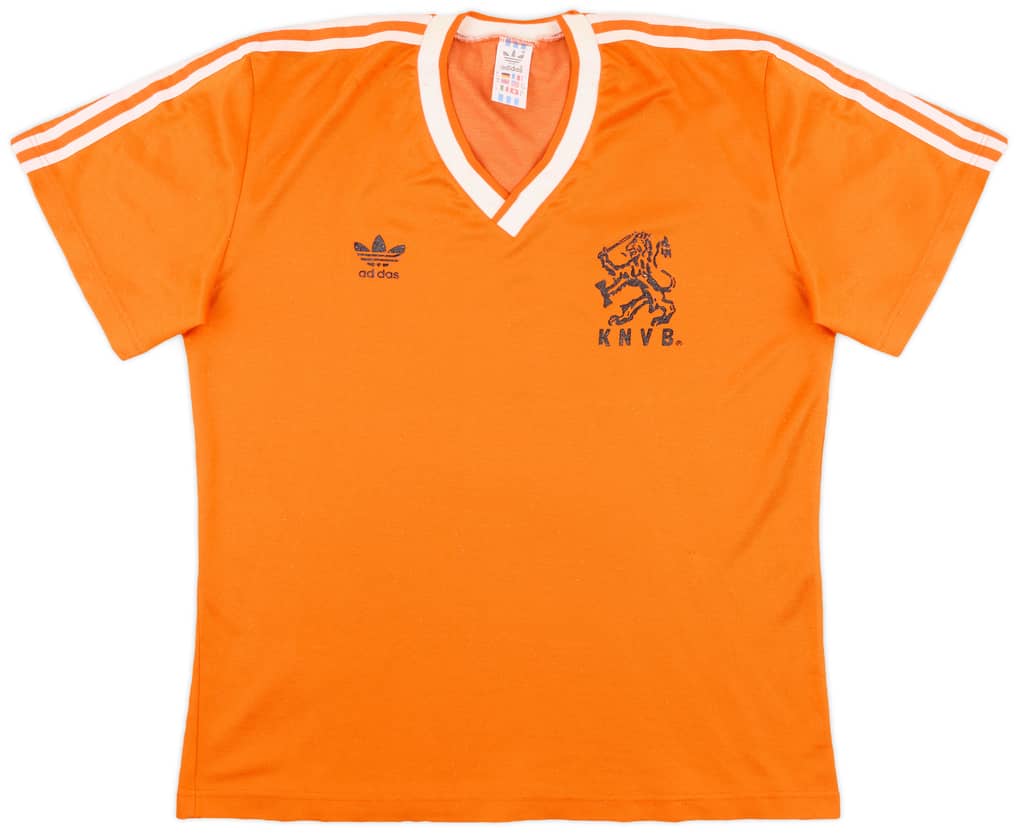 1985-88 Netherlands Home Shirt - 7/10 - (L)