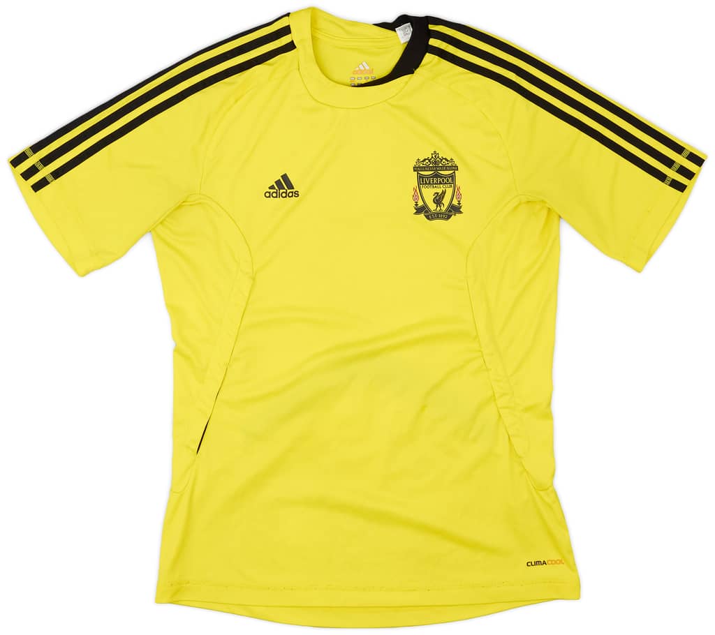 2010-11 Liverpool adidas Training Shirt - 8/10 - (S)