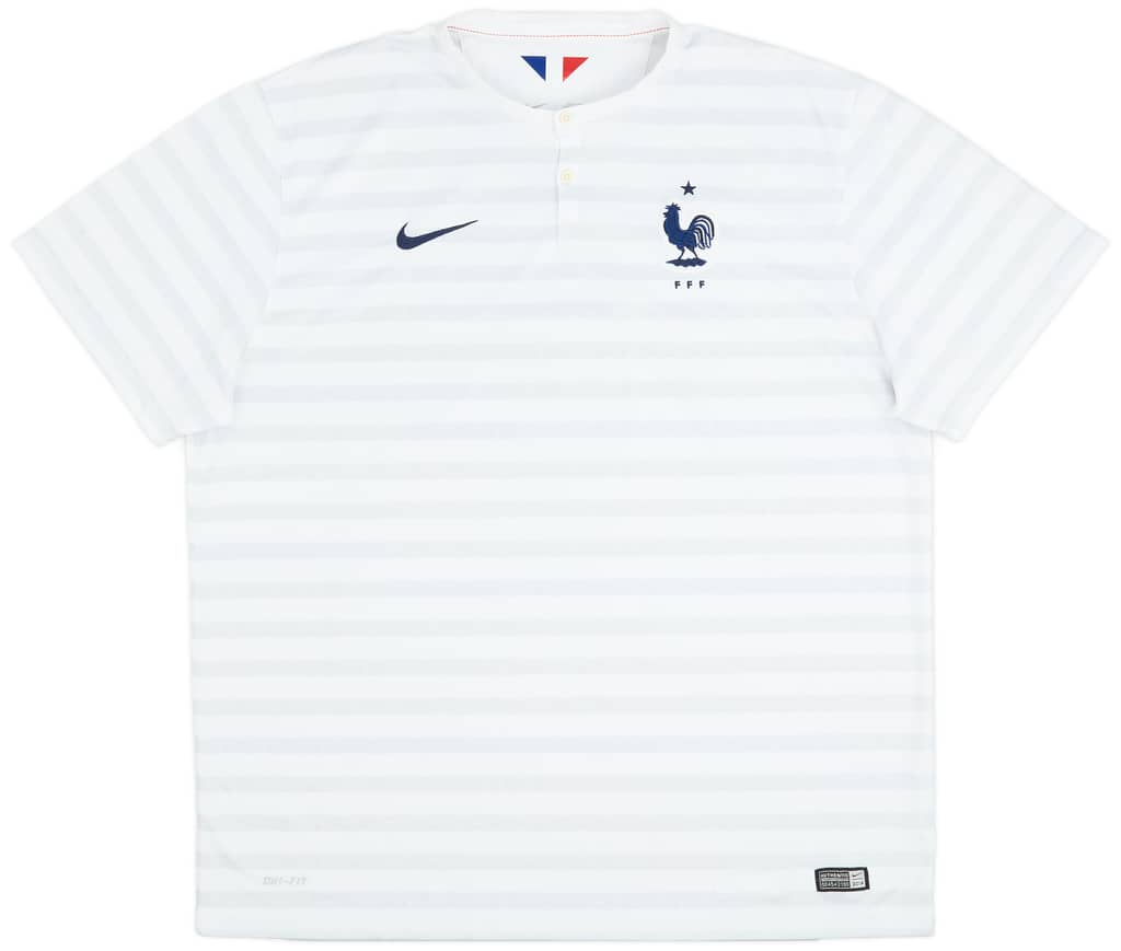 2014-15 France Away Shirt - 8/10 - (XXL)