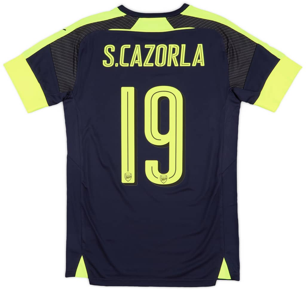 2016-17 Arsenal Third Shirt S.Cazorla #19 (XS)