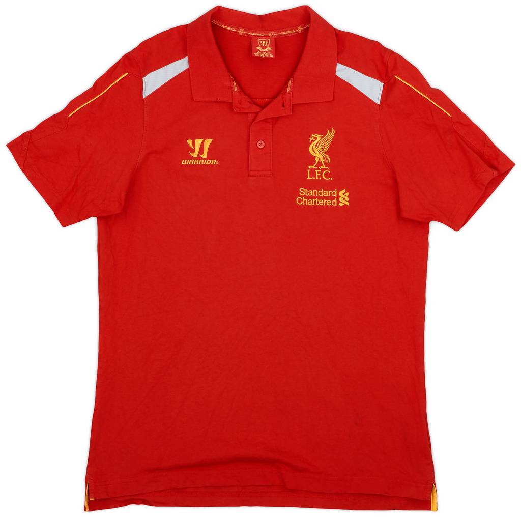 2013-14 Liverpool Warrior Polo Shirt - 8/10 - (L)