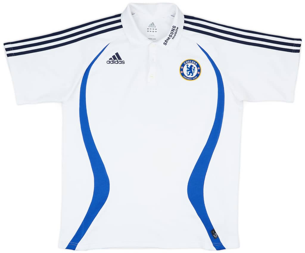 2006-07 Chelsea adidas Polo Shirt - 6/10 - (L)