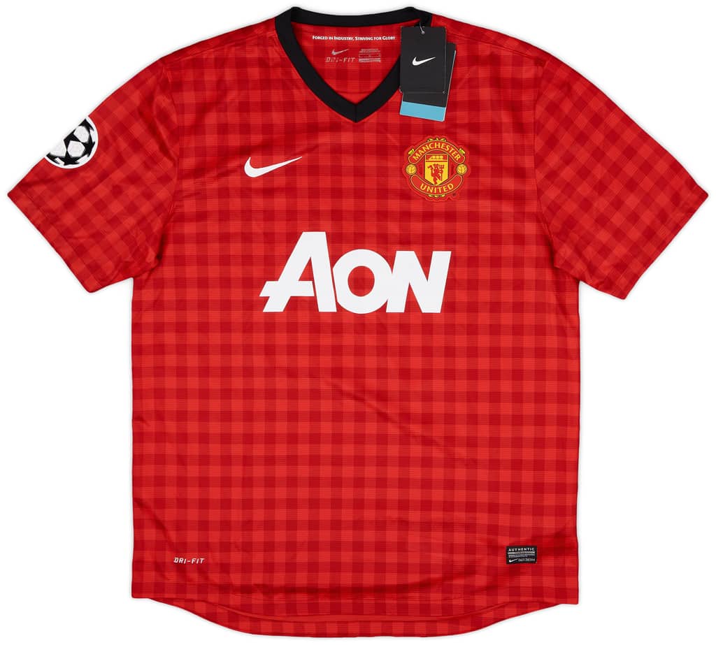 2012-13 Manchester United Home Shirt Rooney #10 (L)