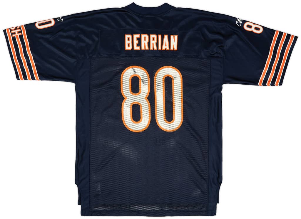 2005-06 Chicago Bears Berrian #80 Reebok On Field Jersey (Home) L
