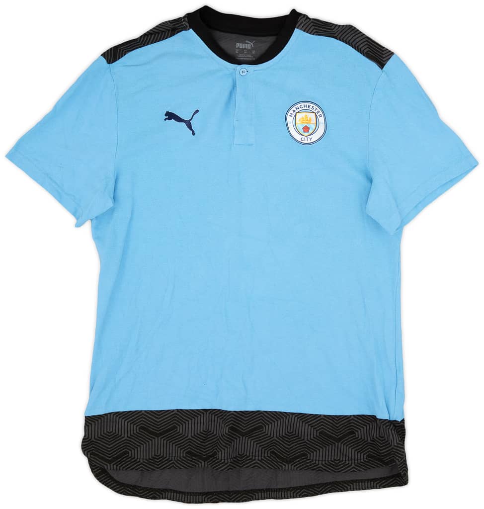 2019-20 Manchester City Puma Polo Shirt - 9/10 - (XL)