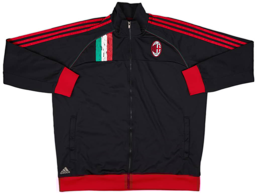 2012-13 AC Milan adidas Track Jacket - 8/10 - (XXL)