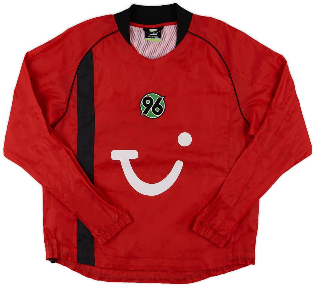 2006-07 Hannover 96 Diadora Drill Top - 9/10 - (S)