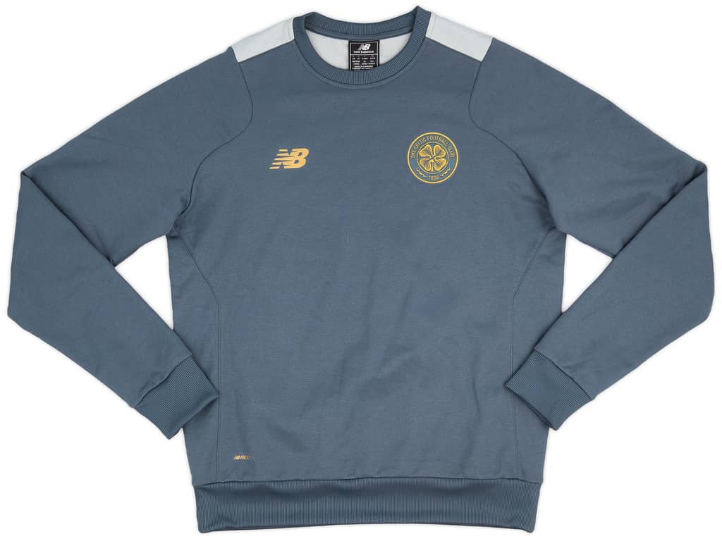 2016-17 Celtic New Balance Sweat Top - 9/10 - (L)