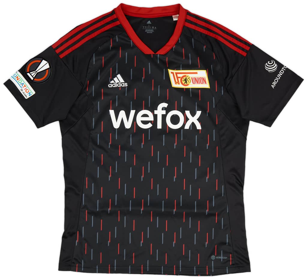 2022-23 Union Berlin Match Issue Europa League Third Shirt Diogo Liete #4