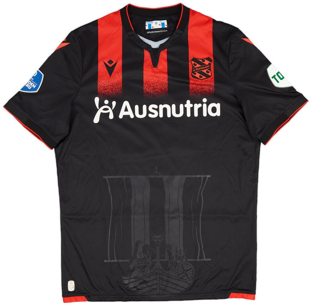 2022-23 Heerenveen Match Issue Away Shirt Haye #33