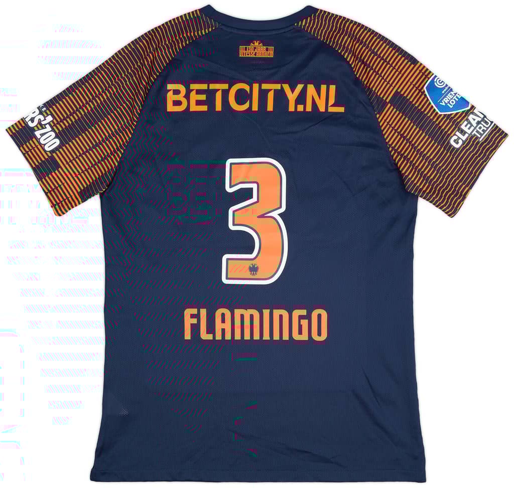 2022-23 Vitesse Match Issue Away Shirt Flamingo #3