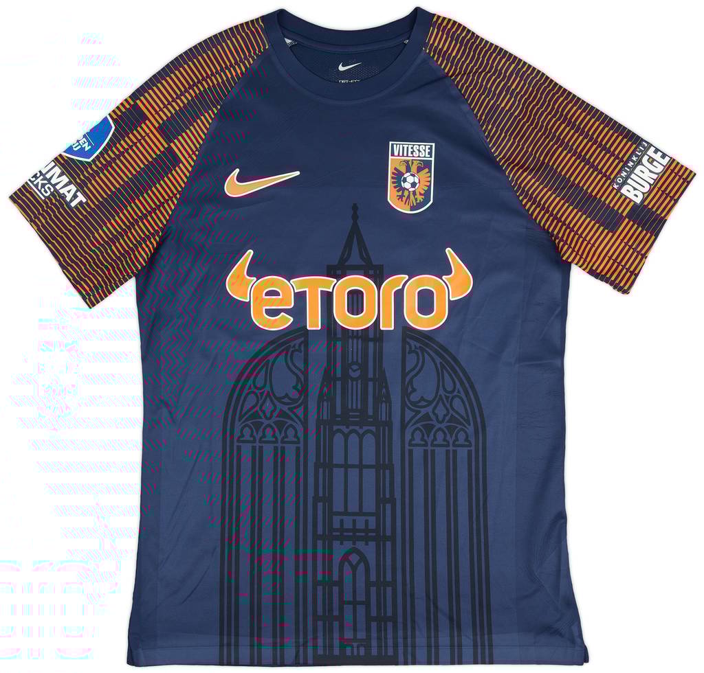 2022-23 Vitesse Match Issue Away Shirt Flamingo #3
