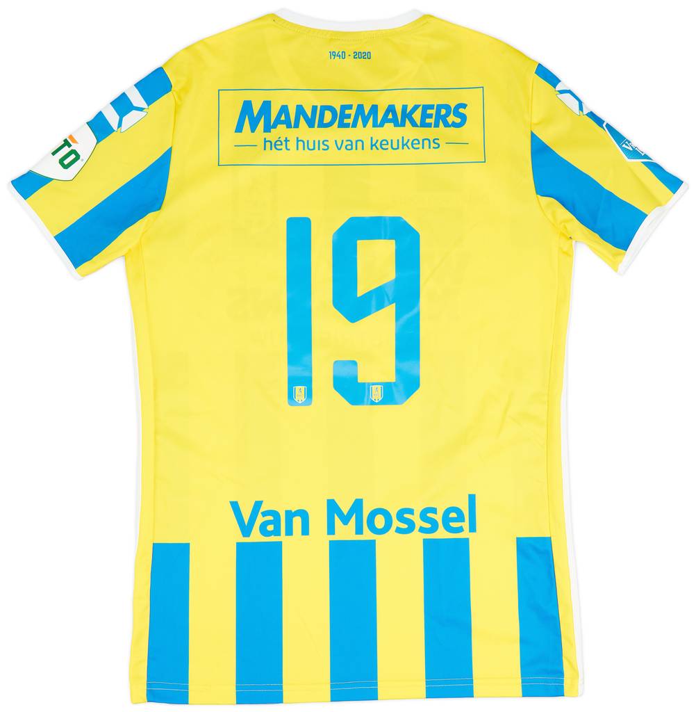 2020-21 RKC Waalwijk Match Issue Signed Home Shirt #19 (Sow)