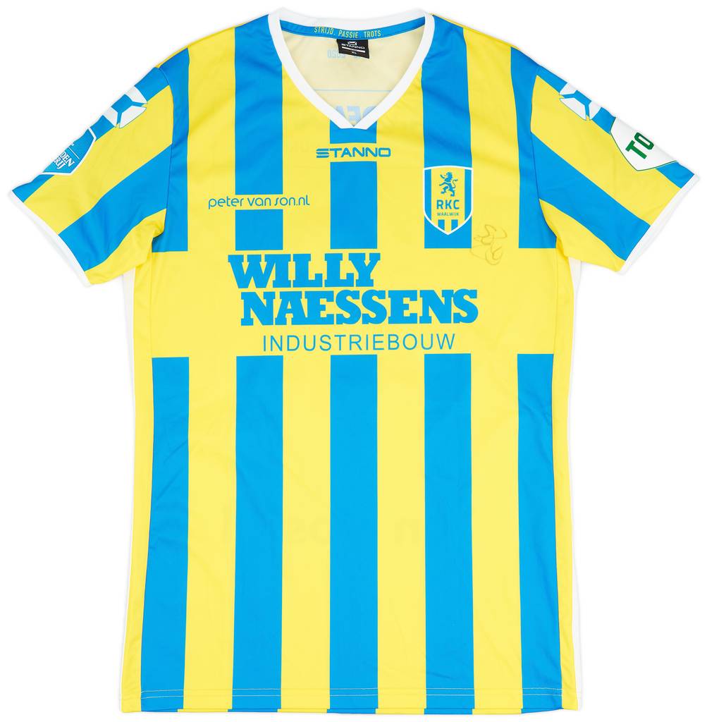 2020-21 RKC Waalwijk Match Issue Signed Home Shirt #19 (Sow)