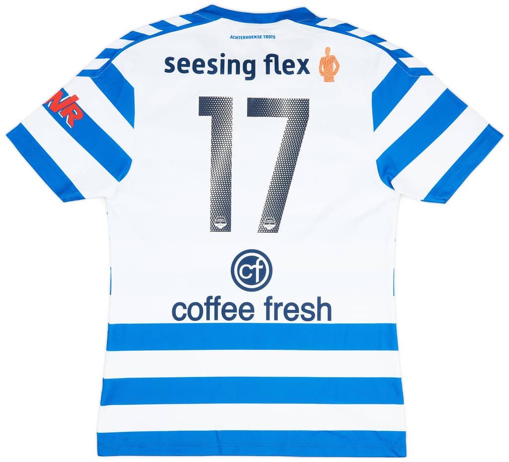2022-23 De Graafschap Match Issue Home Shirt #17 (Haen)
