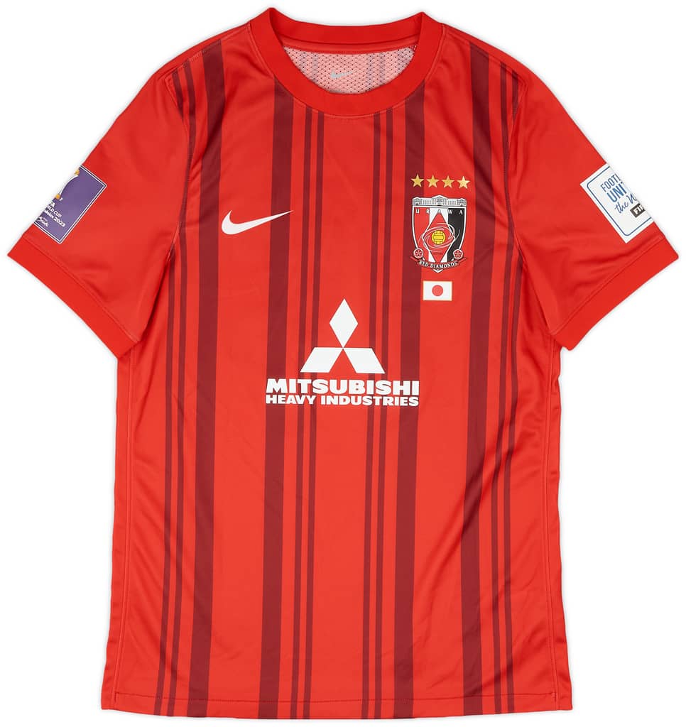 2023 Urawa Red Diamonds Match Issue Club World Cup Home Shirt Akimoto #15