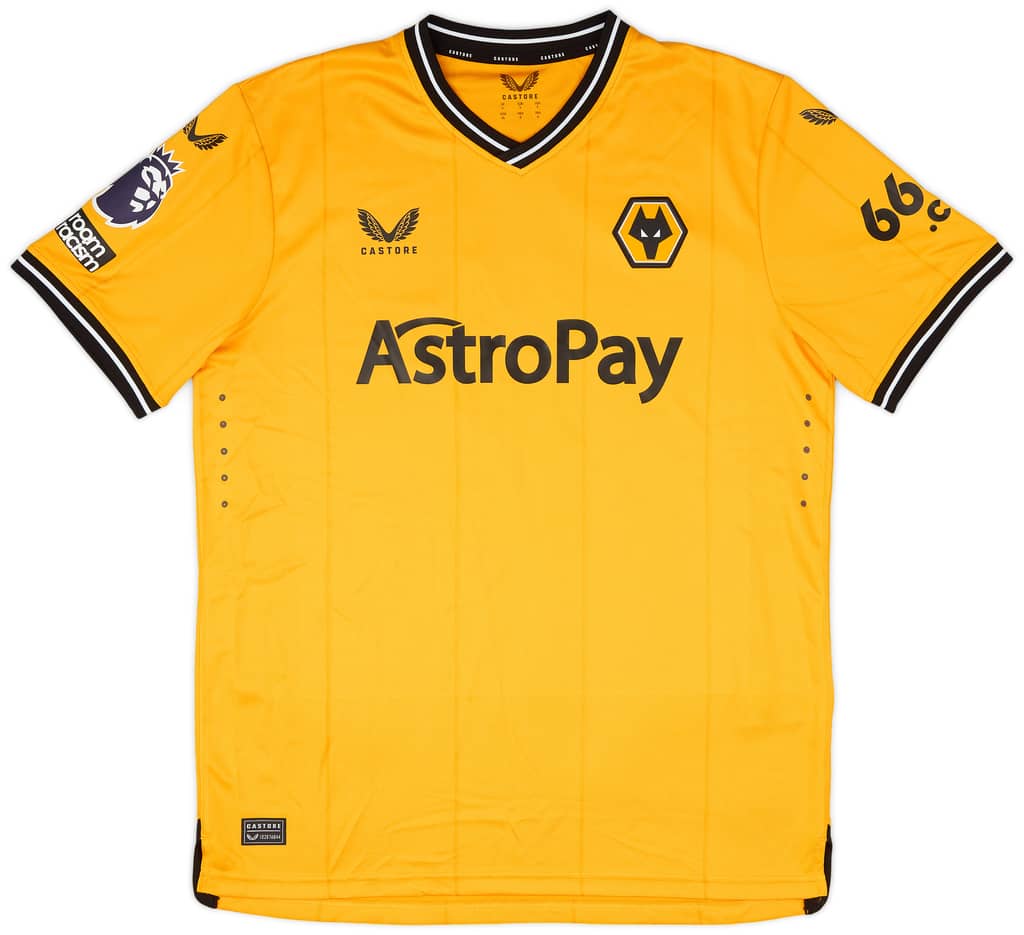 2023-24 Wolves Match Issue Home Shirt Doherty #2