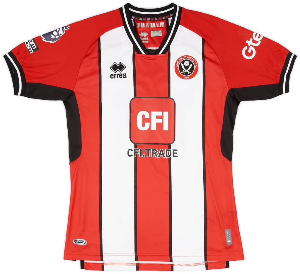 2023-24 Sheffield United Match Issue Home Shirt Traore #11