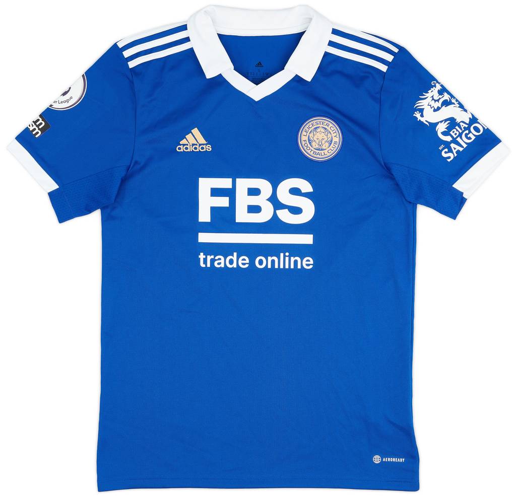 2022-23 Leicester Match Issue Home Shirt Iheanacho #14