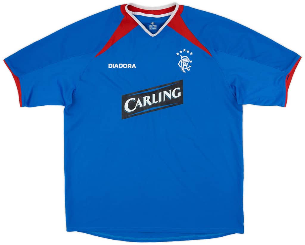 2003-05 Rangers Home Shirt - 7/10 - (XL)