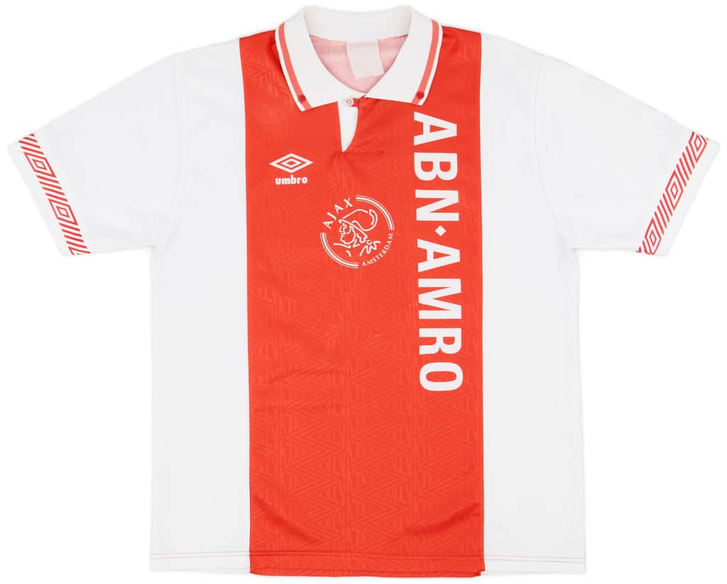 1991-93 Ajax Home Shirt - 8/10 - (M)