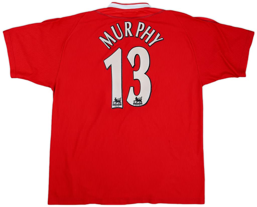 2002-04 Liverpool Home Shirt Murphy #13 - 8/10 - (L)