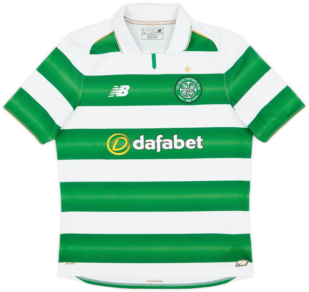 2016-17 Celtic Home Shirt - 8/10 - (M)