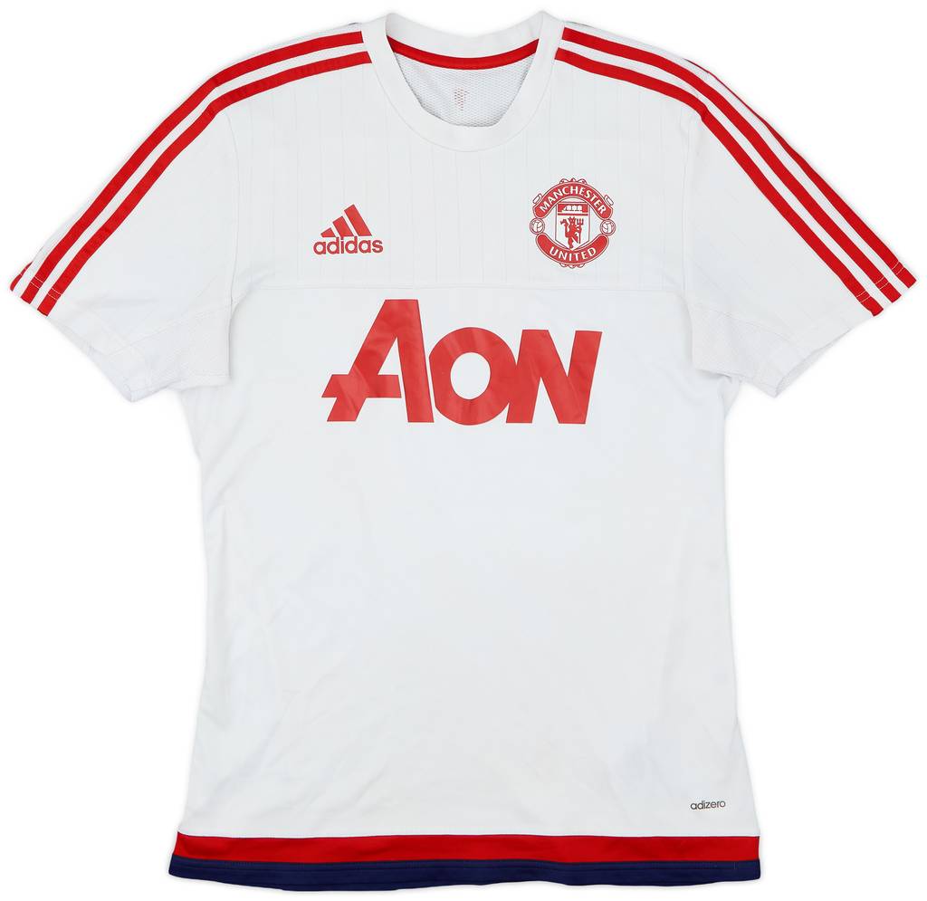 2015-16 Manchester United adidas Training Shirt - 6/10 - (S)